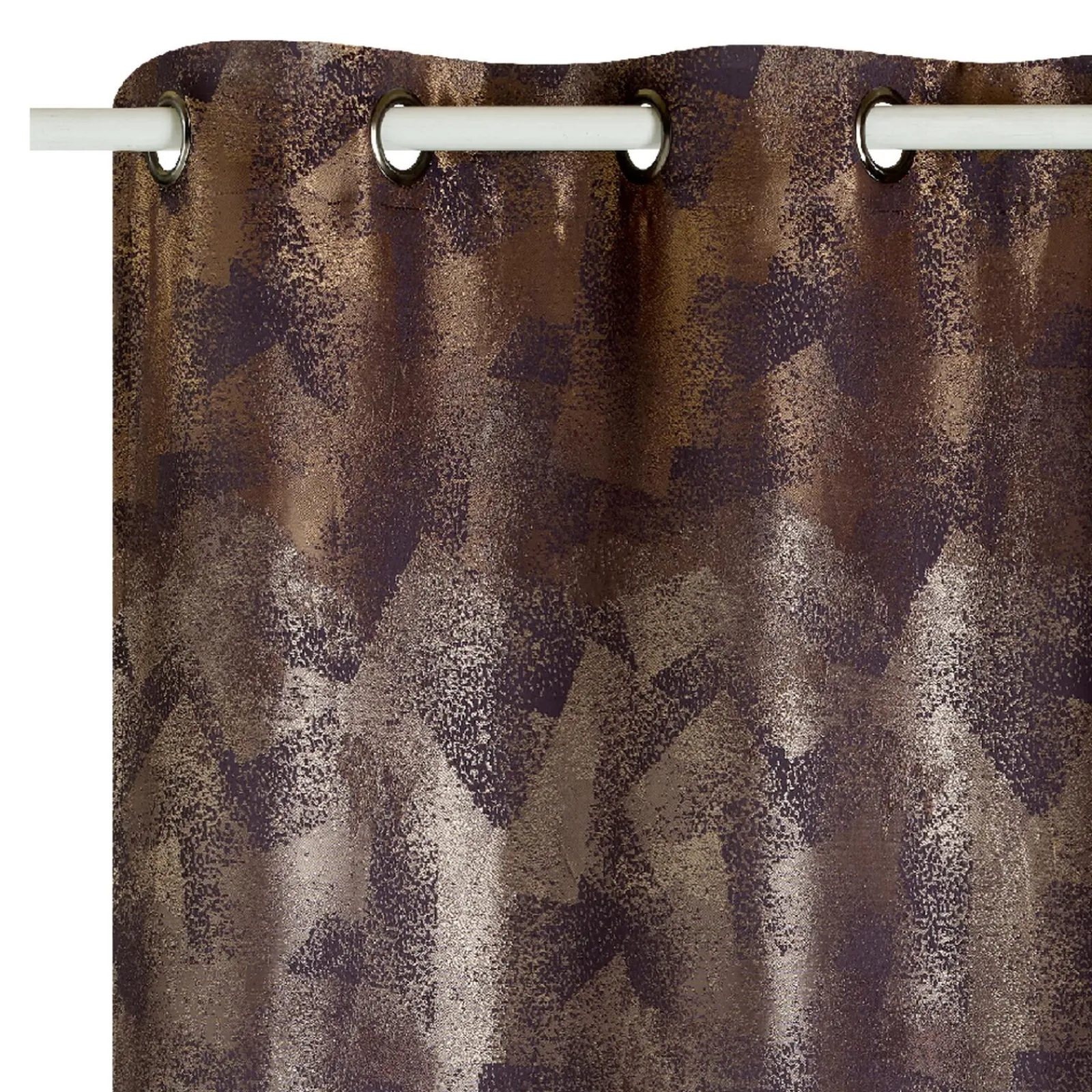 Outlet Rideau NADEJDA coloris mordoré 140 x 260 cm - 4MURS Rideaux