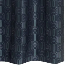Online Rideau NAJDA coloris bleu nuit 140 x 260 cm - 4MURS Rideaux
