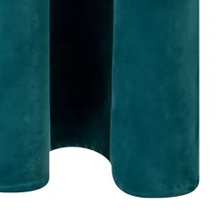 New Rideau NEGRESCO coloris bleu paon 140 x 260 cm - 4MURS Rideaux