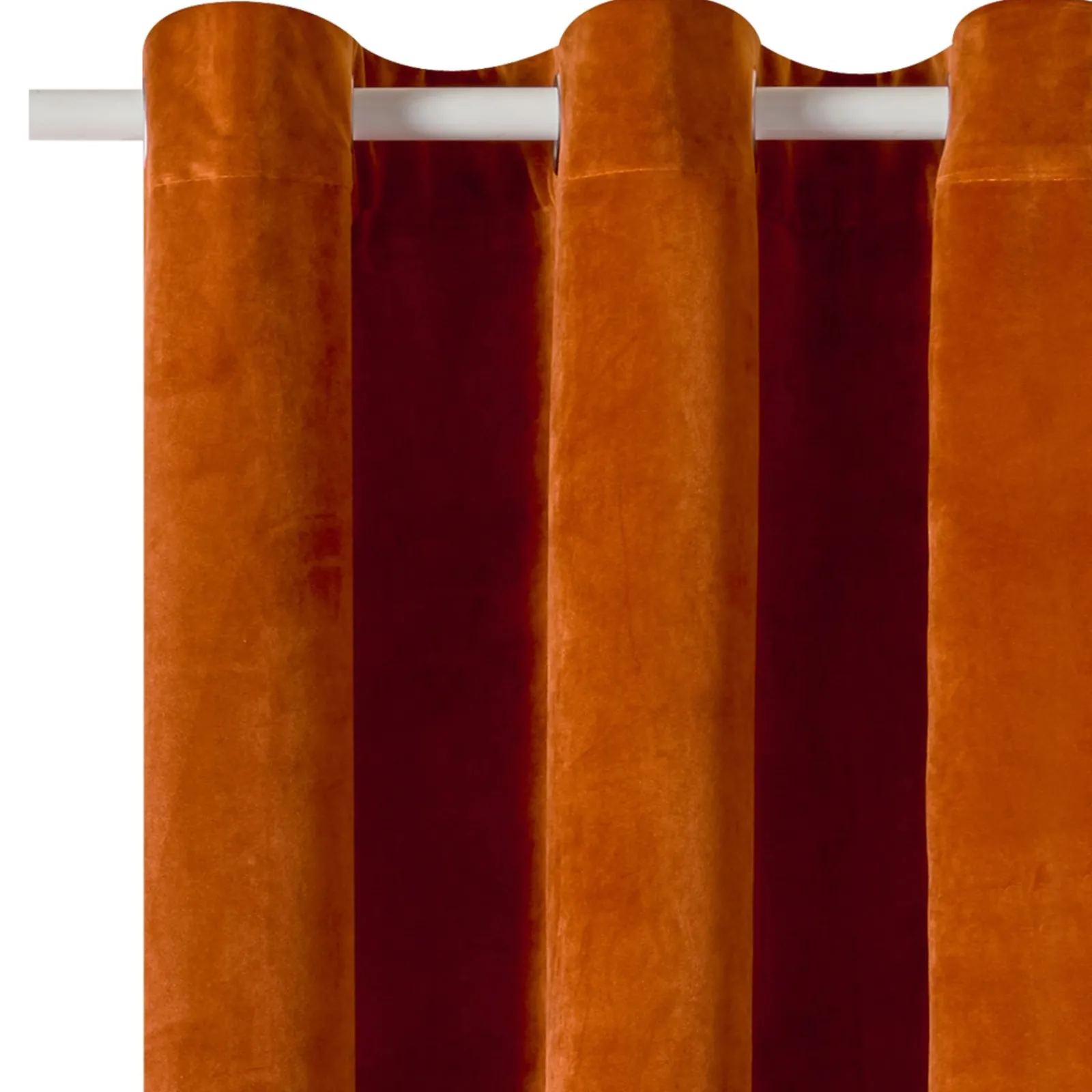 Outlet Rideau NEGRESCO coloris cognac 140 x 260 cm - 4MURS Rideaux