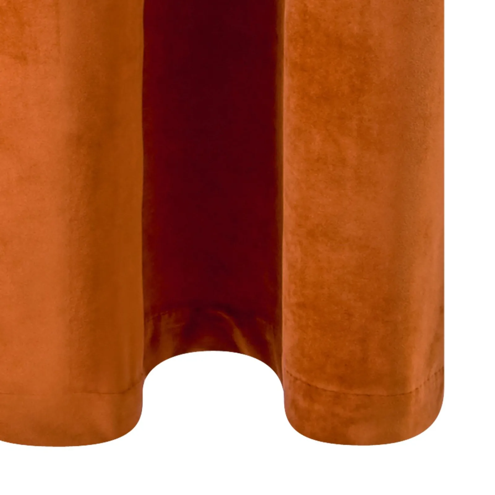 Outlet Rideau NEGRESCO coloris cognac 140 x 260 cm - 4MURS Rideaux
