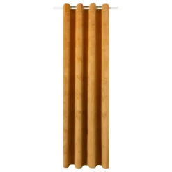 New Rideau NEGRESCO coloris ocre 140 x 260 cm - 4MURS Rideaux