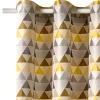 Fashion Rideau NILS coloris ocre 140 x 250 cm - 4MURS Rideaux