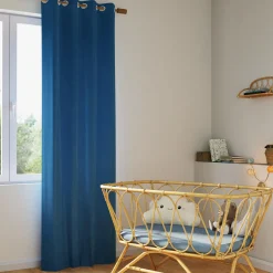 New Rideau occultant GLOOM coloris bleu jean 140 x 240 cm - 4MURS Rideaux