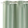 Clearance Rideau occultant SHAVANA coloris menthol 140 x 260 cm - 4MURS Rideaux