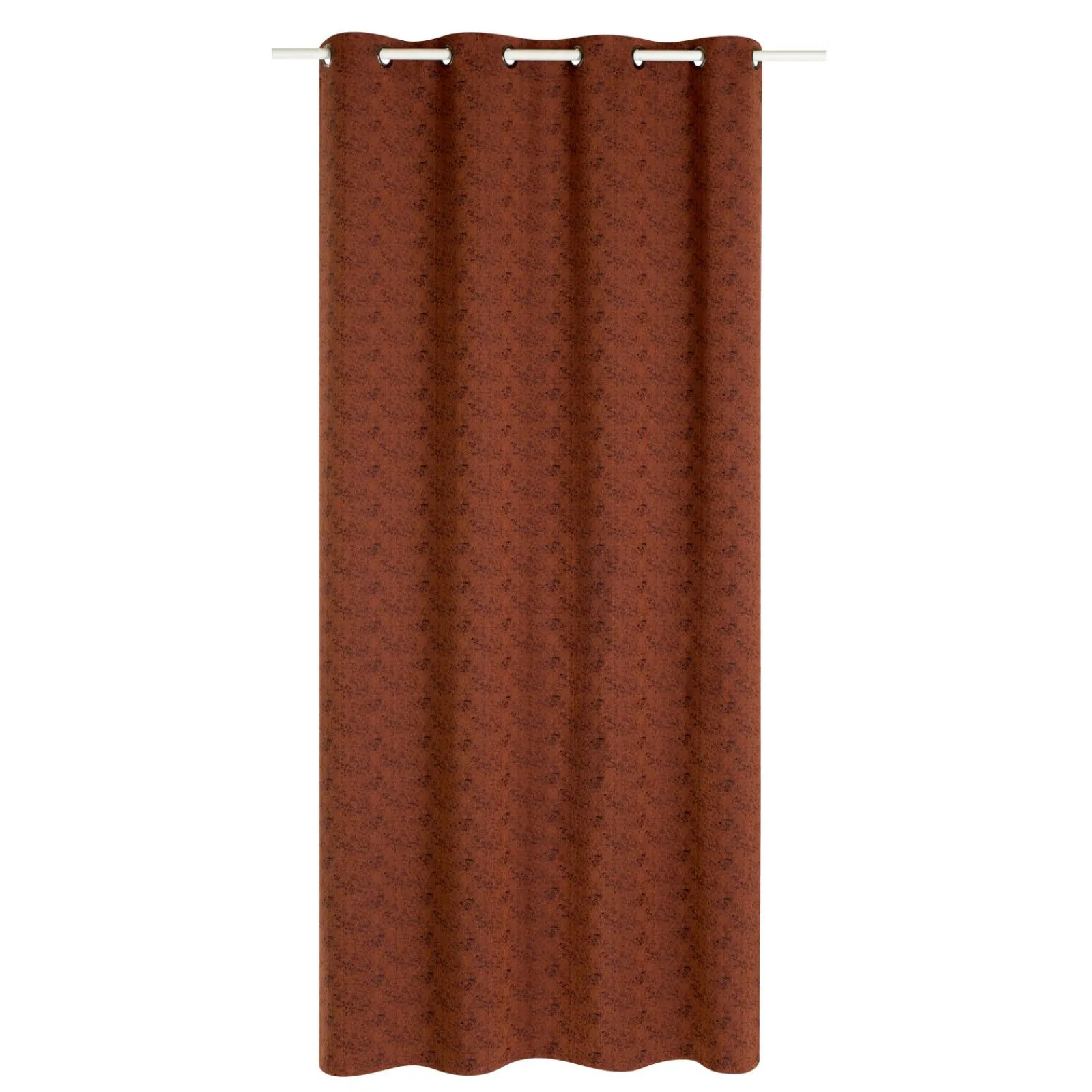 Sale Rideau OSSIDO coloris brique 140 x 260 cm - 4MURS Rideaux