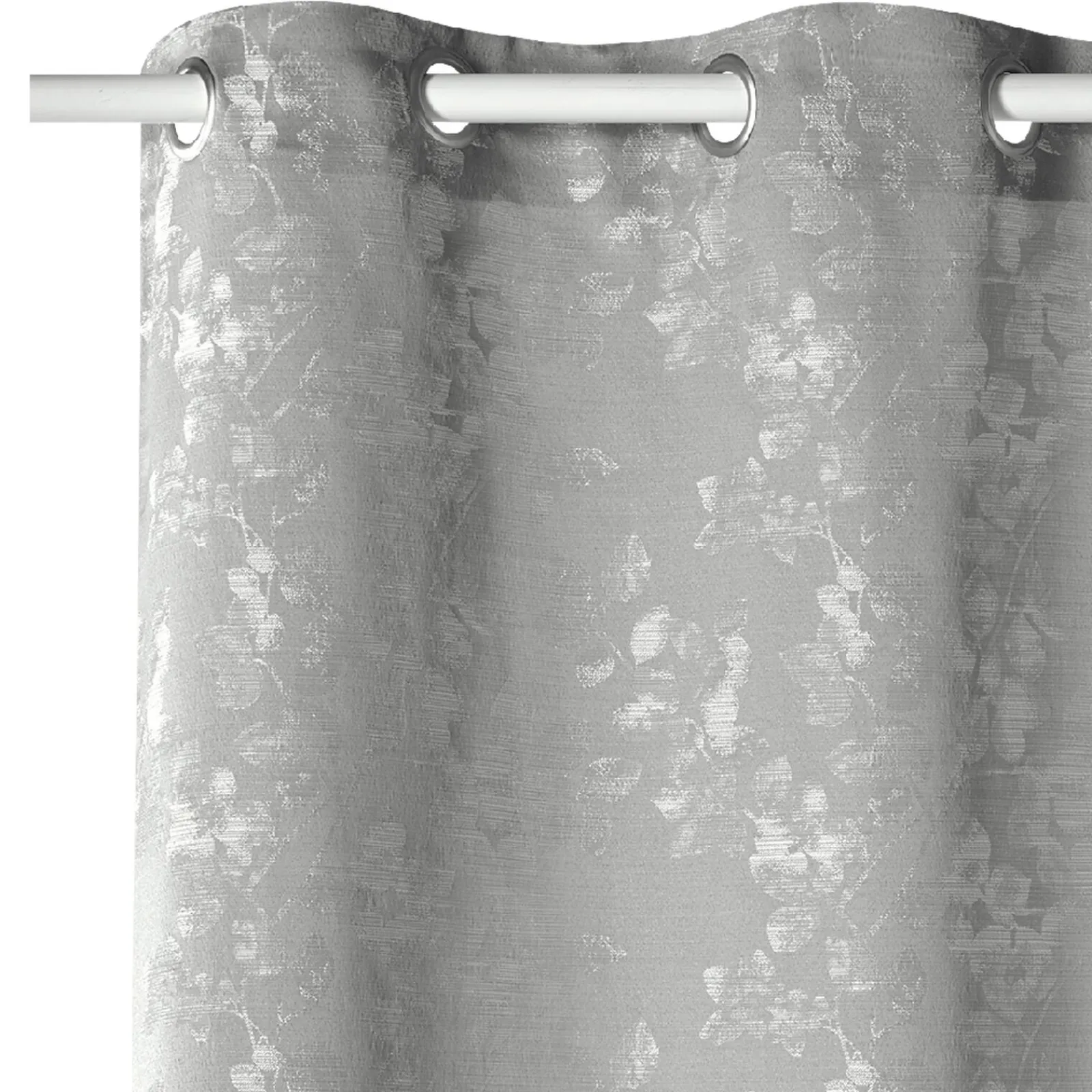 Fashion Rideau PALMAS coloris Gris clair 140 x 260 cm - 4MURS Rideaux
