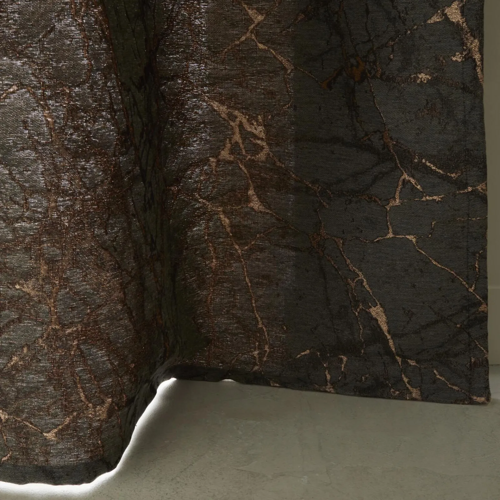 Fashion Rideau PALOMBINO coloris bronze 140 x 260 cm - 4MURS Rideaux
