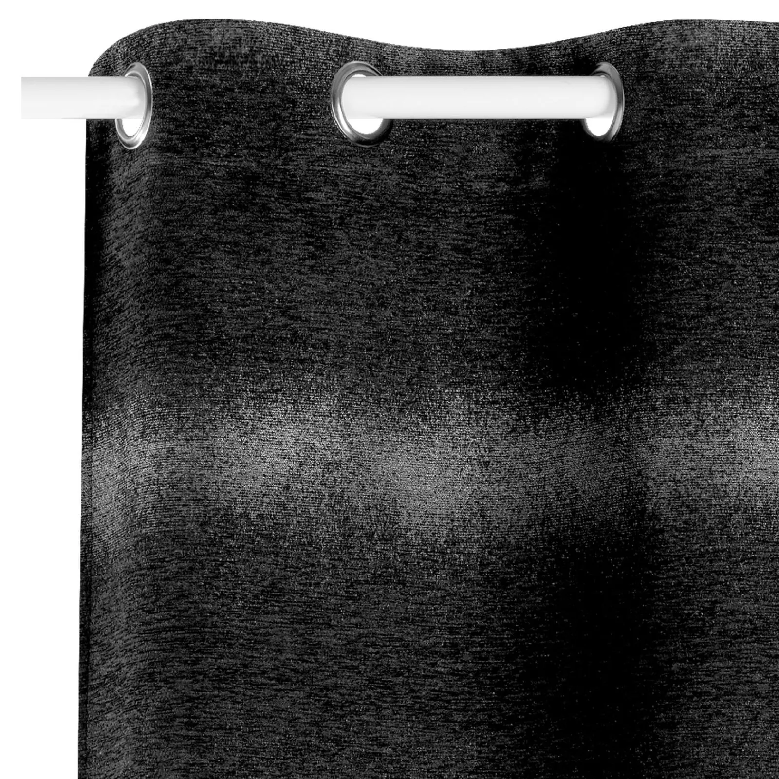 Discount Rideau SFUMATO coloris noir 140 x 260 cm - 4MURS Rideaux