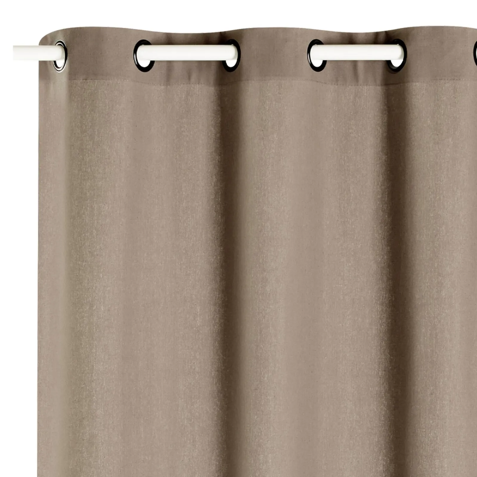 Fashion Rideau SITIA coloris chanvre 140 x 260 cm - 4MURS Rideaux