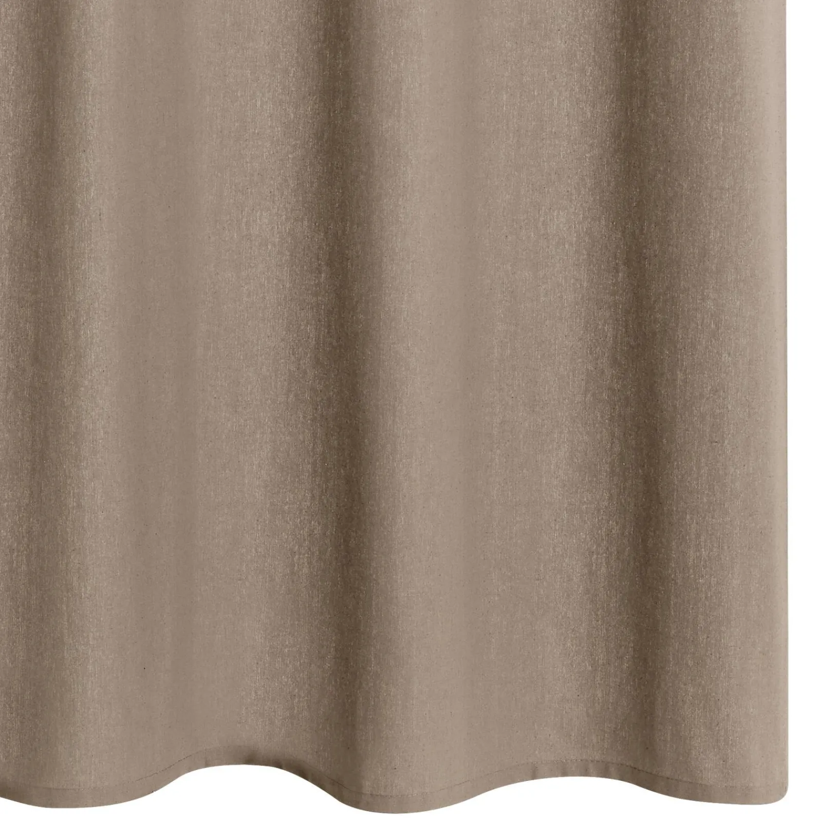 Fashion Rideau SITIA coloris chanvre 140 x 260 cm - 4MURS Rideaux