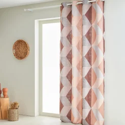 New Rideau STHAL coloris rose des sables 140 x 260 cm - 4MURS Rideaux