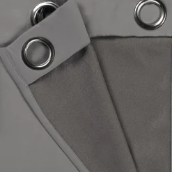 Best Rideau thermique ALESSANDRO coloris gris 135 x 240 cm - 4MURS Rideaux