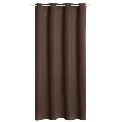 Best Rideau thermique ANDREA coloris brun 140 x 260 cm - 4MURS Rideaux