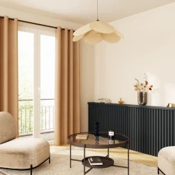 Fashion Rideau thermique ANOUKA coloris vison 140 x 260 cm - 4MURS Rideaux