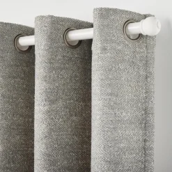 Online Rideau thermique DICKSON coloris gris 140 x 260 cm - 4MURS Rideaux