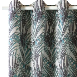 Clearance Rideau TROPICO coloris bleu nattier 135 x 250 cm - 4MURS Rideaux