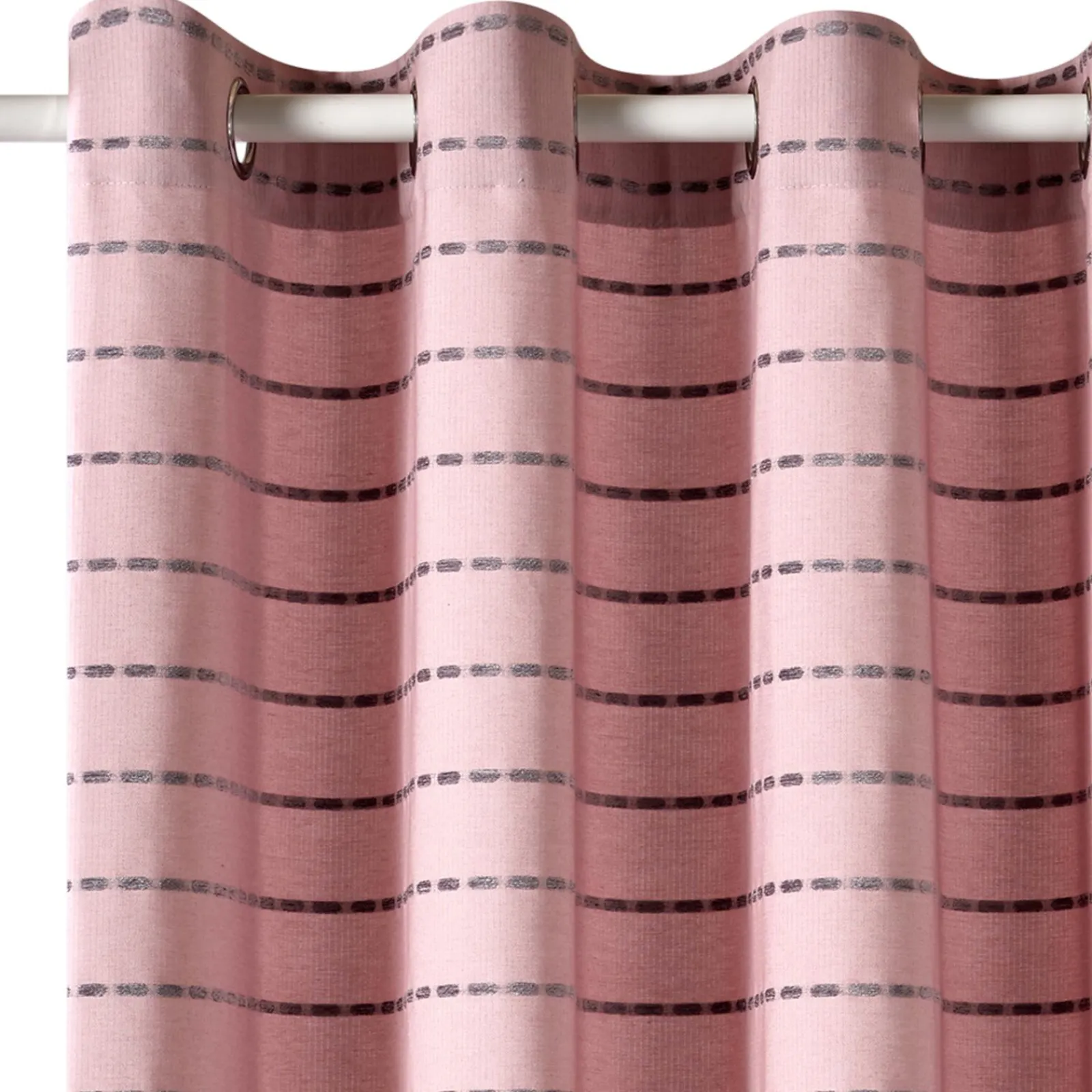 Hot Rideau VALMONT coloris rose boudoir 140 x 240 cm - 4MURS Rideaux