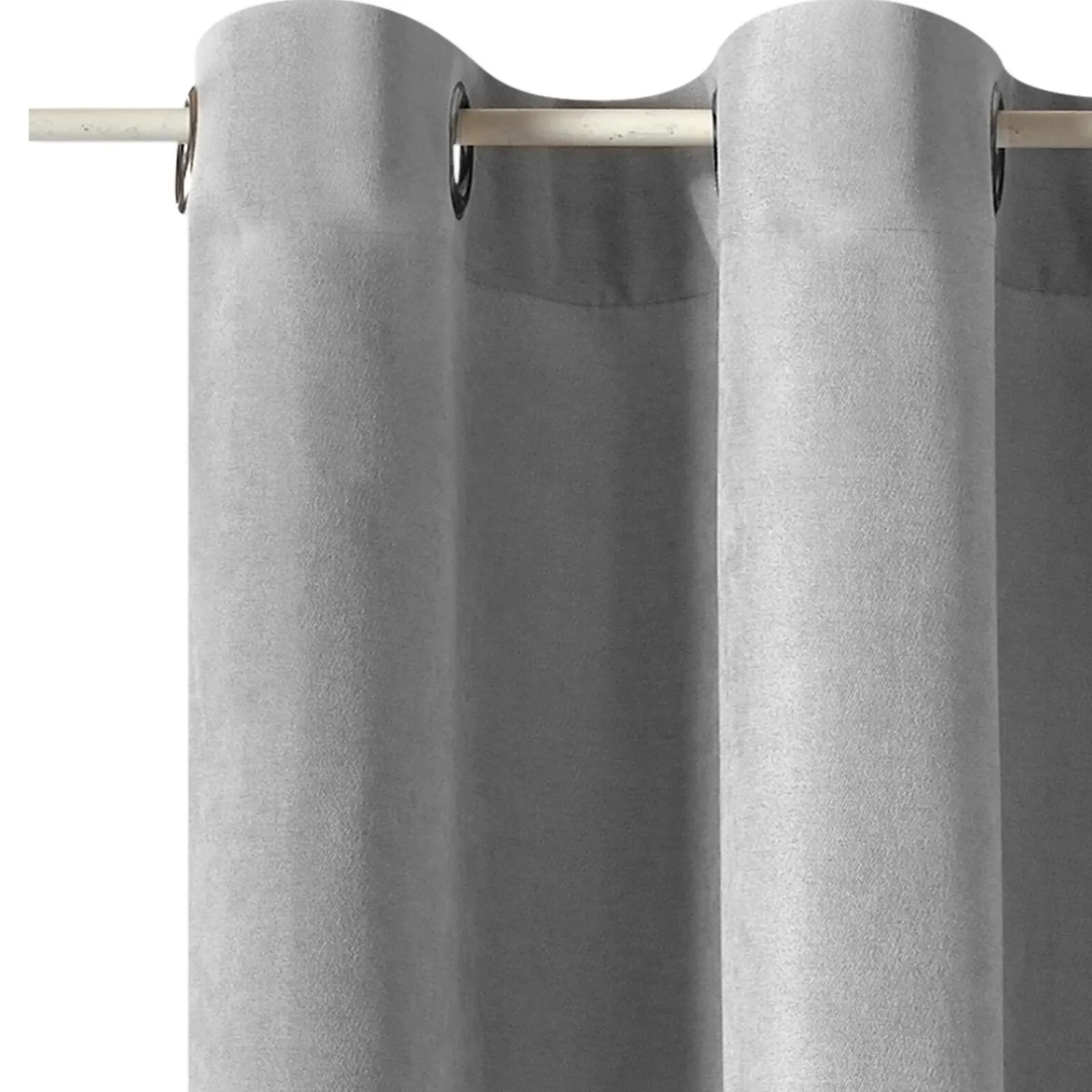 Discount Rideau WALL STREET coloris gris perle 145 x 260 cm - 4MURS Rideaux