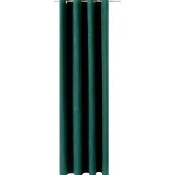New Rideau WALL STREET coloris vert sapin 145 x 260 cm - 4MURS Rideaux