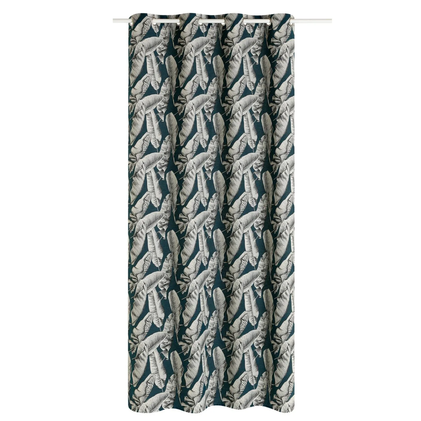 Fashion Rideau YAHO coloris bleu paon 140 x 260 cm - 4MURS Rideaux