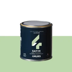 Best Peinture Finition Peinture almond Satiné 0,5 L - 4MURS Peintures