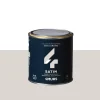 New Peinture Finition Peinture gris lunaire Satiné 0,5 L - 4MURS Peintures