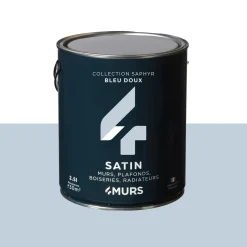 Outlet Peinture Multi-supports Peinture bleu doux Satiné - 4MURS Peintures