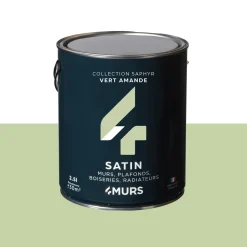 Outlet Peinture Multi-supports Peinture vert amande Satiné - 4MURS Peintures