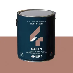 Fashion Peinture Multi-supports Peinture rose blush Satiné - 4MURS Peintures