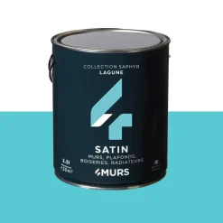 Fashion Peinture Multi-supports Peinture lagune Satiné - 4MURS Peintures