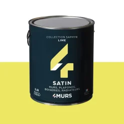 Clearance Peinture Multi-supports Peinture lime Satiné - 4MURS Peintures