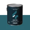 Fashion Peinture Multi-supports Peinture bleu paon Satiné - 4MURS Peintures