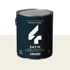 Outlet Peinture Multi-supports Peinture blanc cassé Satiné - 4MURS Peintures