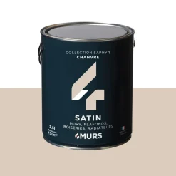 New Peinture Multi-supports Peinture chanvre Satiné - 4MURS Peintures