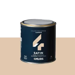 New Peinture Peinture chamois Satiné 0,5 L - 4MURS Peintures