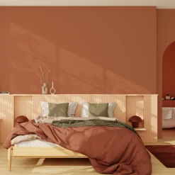 Clearance Peinture Peinture orange cuivré Satiné 2,5 L - 4MURS Peintures