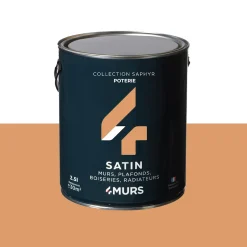 New Peinture Peinture poterie Satiné 2,5 L - 4MURS Peintures