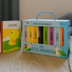 Outlet Livre enfant MA PETITE BIBLIOTHÈQUE MES PETITS ANIMAUX Papeterie Et Livres