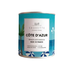 Discount Bougie parfumée CÔTE D'AZUR melon et de fleurs d’oranger, de jasmin et de roses sur un fond boisé adouci de vanille et de musc Bougies Et Senteurs