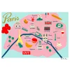Online Sergeant Paper Affiche MAP DE PARIS 50 x 70 cm - 4MURS Tableaux Et Affiches