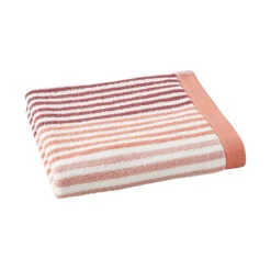 Best Serviette éponge LUIZA coloris bordeaux 50 x 100 cm - 4MURS Linge De Maison