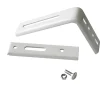 Online Set de toiles EQUERRES MURALES REGLABLES blanc de 6,0 à 16 cm - 4MURS Voilages, Vitrages, Stores Et Accessoires