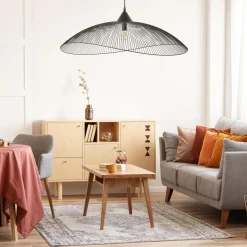 New Suspension KASTELLI XXL coloris noir 28,5 x 100 cm - 4MURS Suspensions