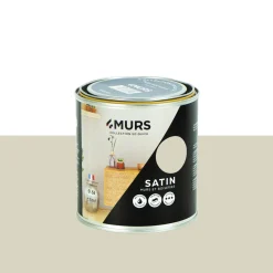 Online Peinture Peinture beige ficelle Satiné 0,5 L - 4MURS Peintures