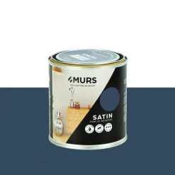 Online Peinture Peinture bleu nocturne Satiné 0,5 L - 4MURS Peintures