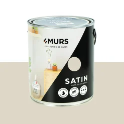 Hot Peinture Peinture lin pur Satiné 2,5 L - 4MURS Peintures