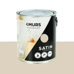 Discount Peinture Peinture macaron Satiné 2,5 L - 4MURS Peintures