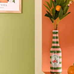 New Soliflore BOUTEILLE LIMONADE coloris vert - 4MURS Objets Déco