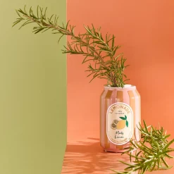 Sale Soliflore CANETTE DE LIMONADE coloris orange - 4MURS Objets Déco